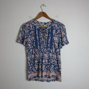💥 NWT Lucky Brand Floral Shirt
